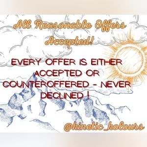 All Reasonable Offers Accepted